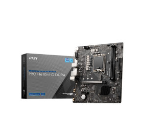 Motherboard MSI PRO H610M-G LGA1700 DDR4 Motherboard MSI PRO H610M-G LGA1700 DDR4