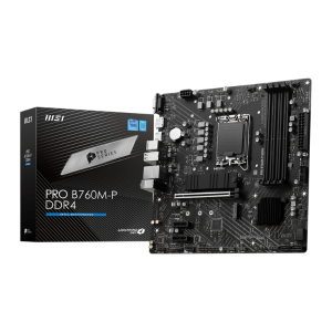 Motherboard MSI PRO B760M-P LGA1700 DDR4 Motherboard MSI PRO B760M-P LGA1700 DDR4