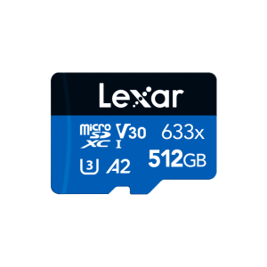 Tarjeta microSDXC Lexar  633x  128GB UHS-I C10